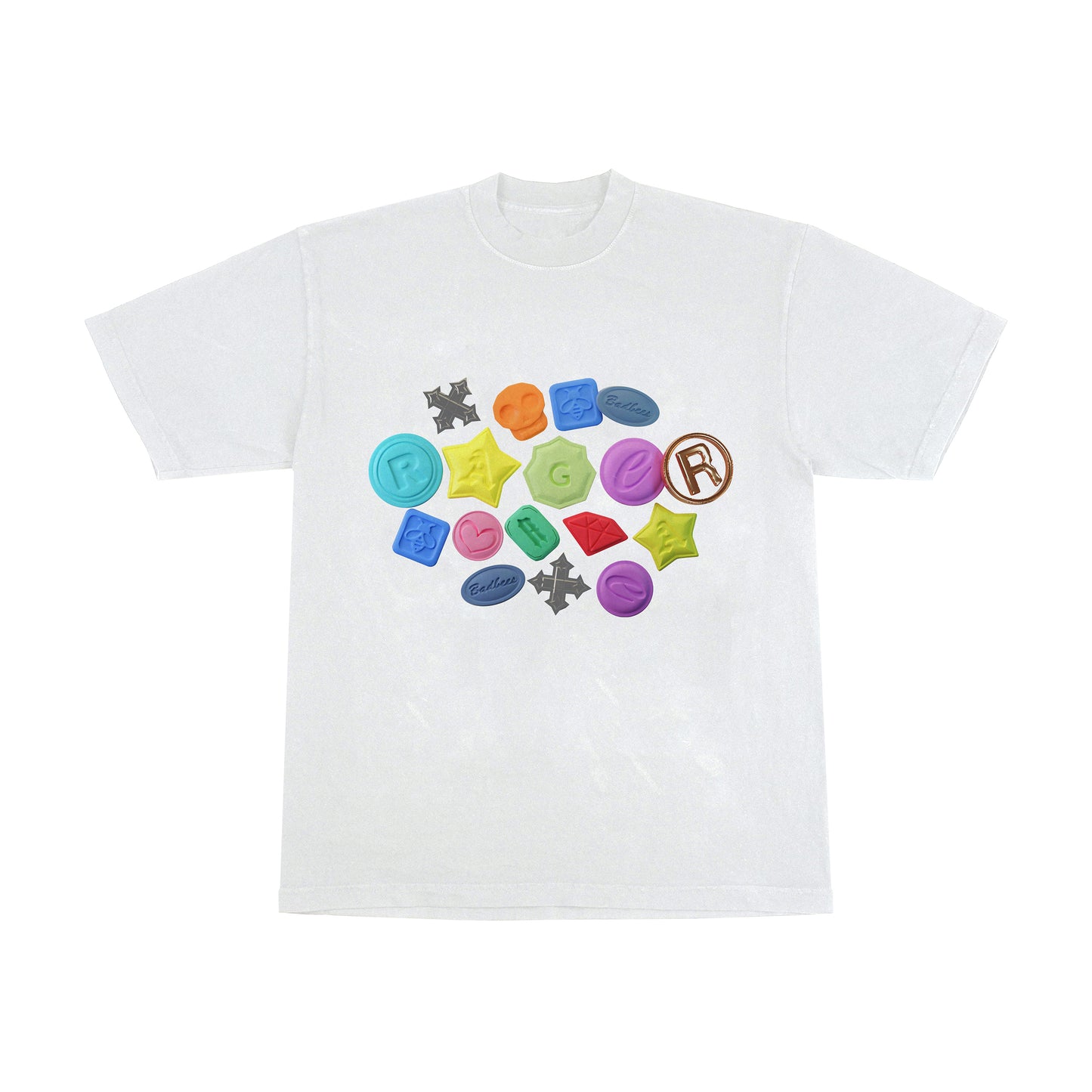 RAGER "PILLS" (White)