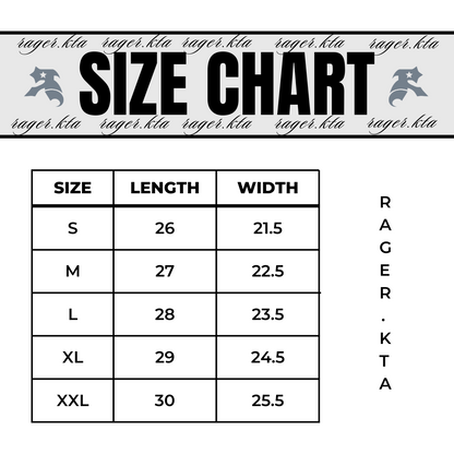 BIG "R" LOGO TEE (White)