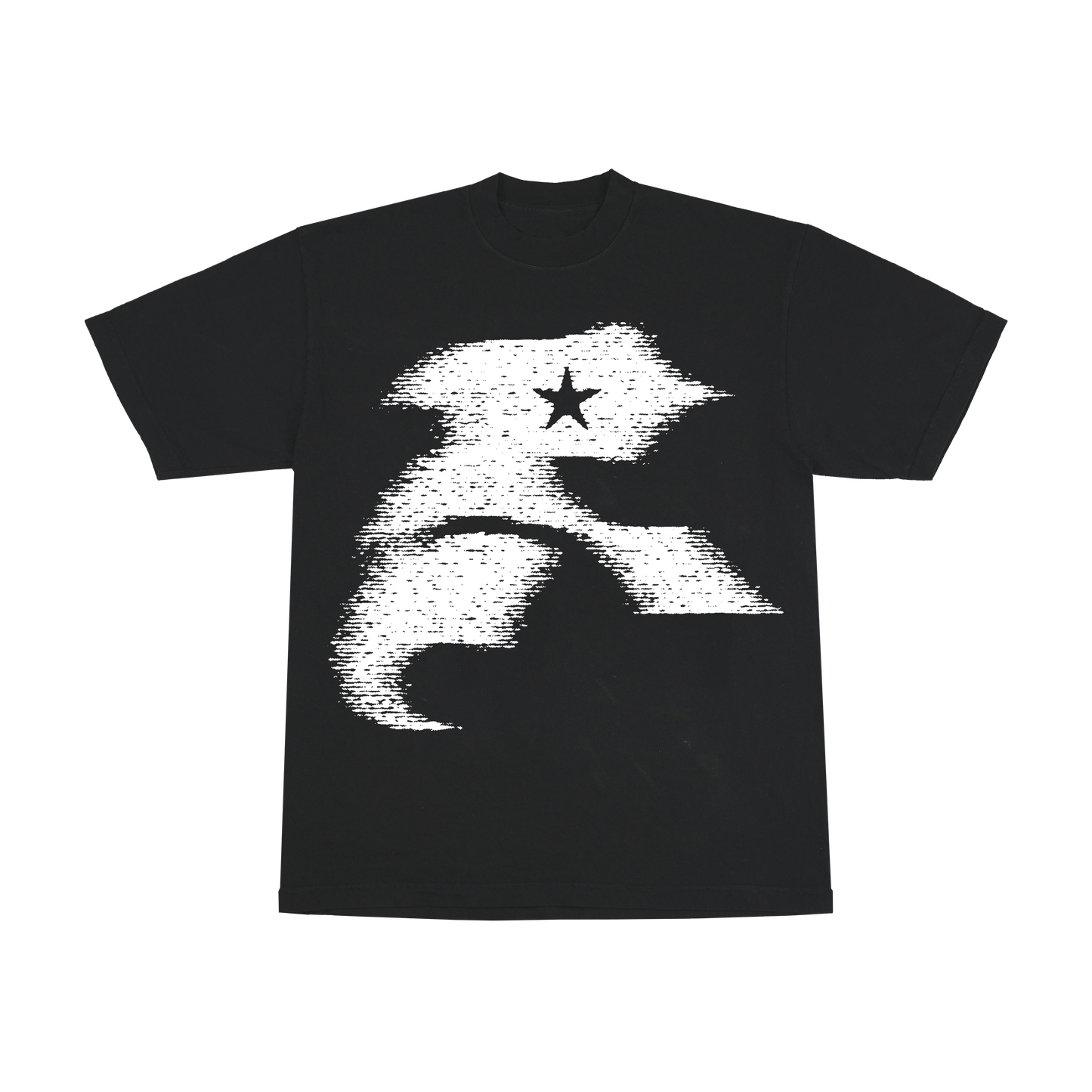 BIG "R" LOGO TEE (Black)
